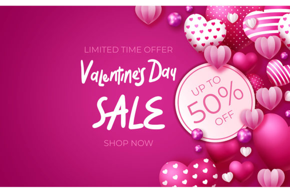 Download Valentines Day Sale Vector Banner - Premium Resources