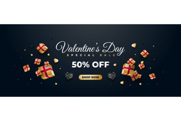 Download Valentine's Day Sale Banner Design - Premium Resources