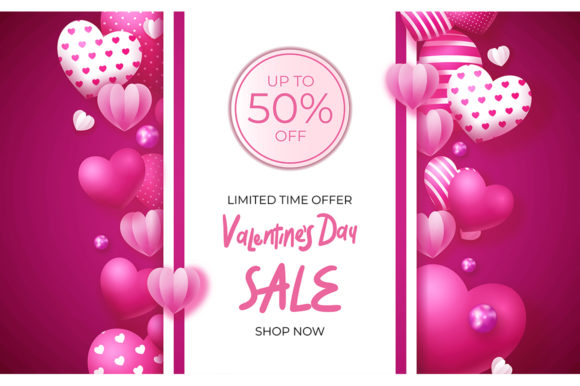 Download Valentines Day Sale Vector Banner - Premium Resources